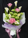 Bouquet Callas, Roses and Carnations [ref. 219]