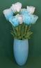 Bouquet de Roses bleues et blanches [ref. 64]