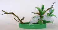 Ikebana avec Lis blancs [ref. 100]