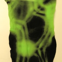 Green and Black Stocking